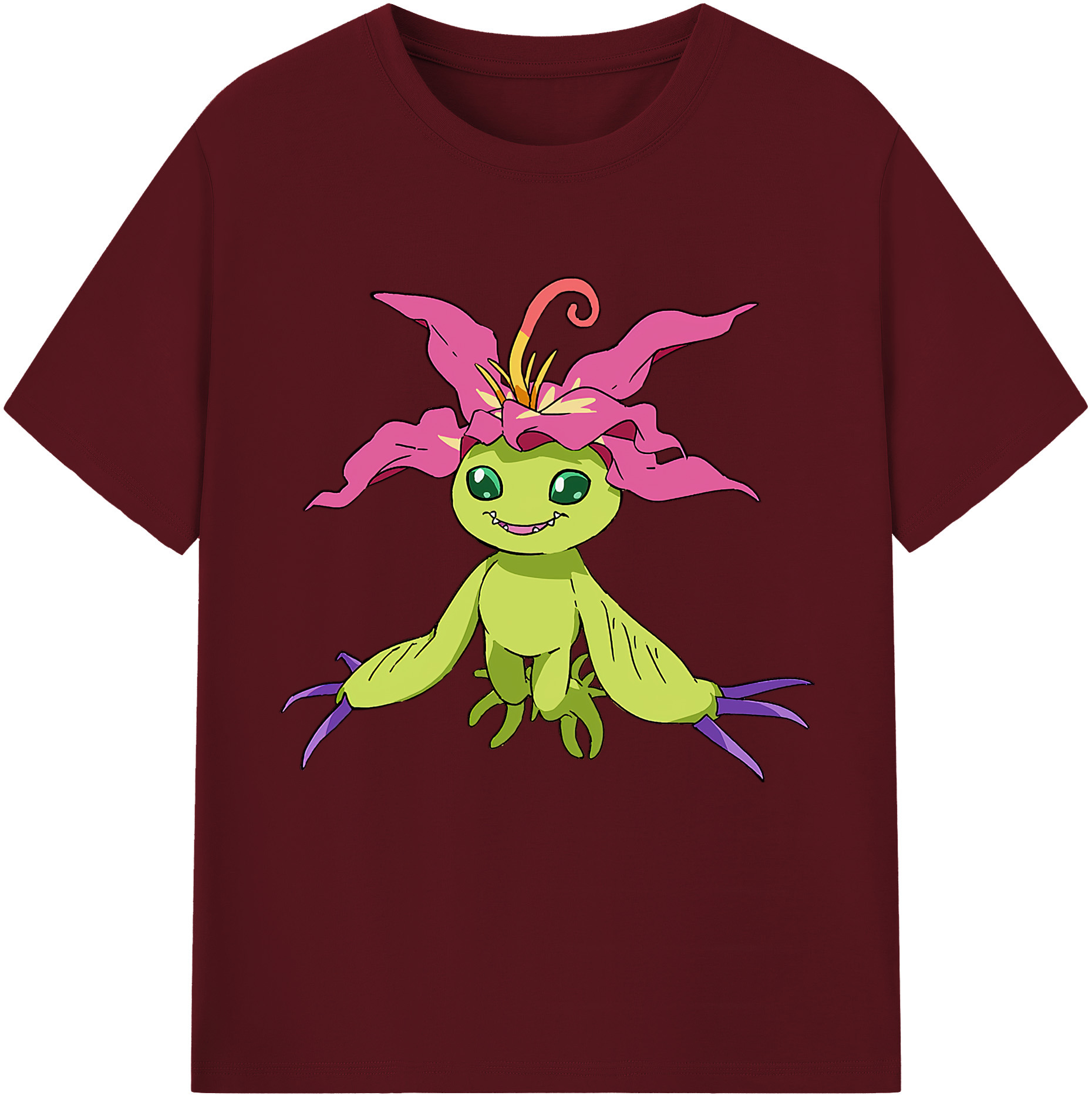 （画像用） Digimon デジタルモンスター/デジモン 綿100％半袖Tシャツ（フロントプリント）